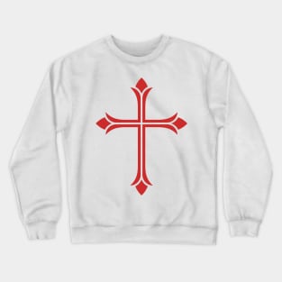 Cross of the Lord and Savior Jesus Christ, a symbol of crucifixion and salvation. Crewneck Sweatshirt